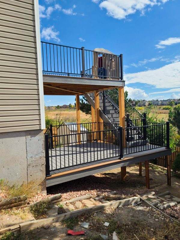 Outdoor living space in Cimarron Hills